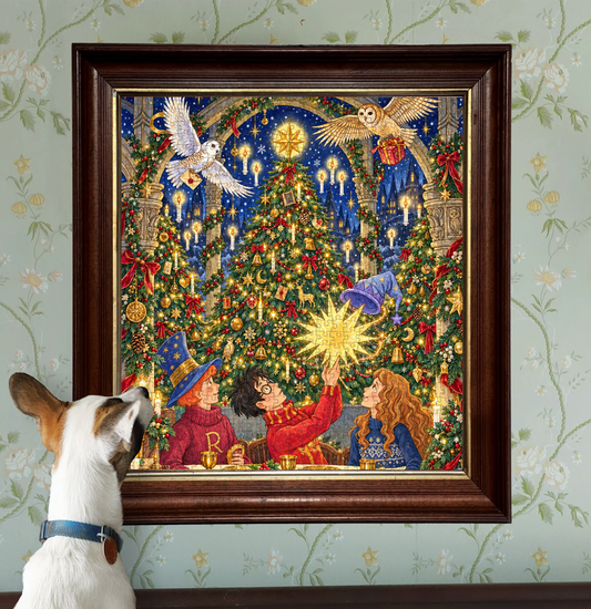 A Magical Christmas at Hogwarts 🎄 – 500/1000 Piece Jigsaw Puzzle