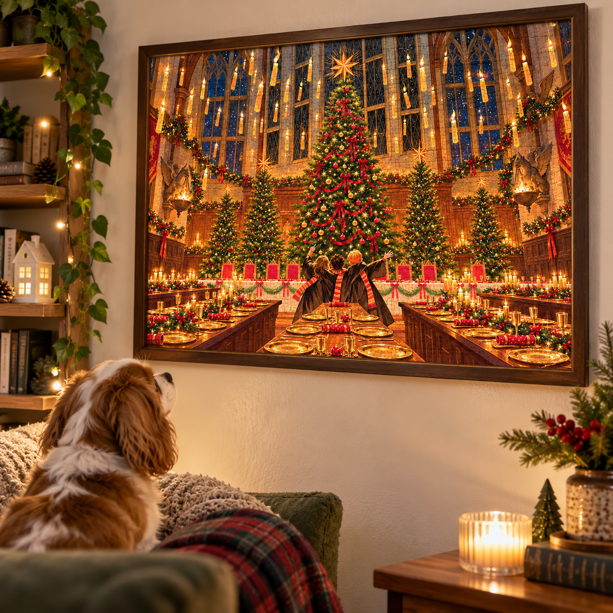 Christmas at Hogwarts!! – 500/1000 Piece Jigsaw Puzzle