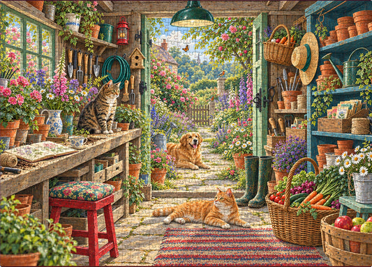 Gardening Supplies- 1000 Piece JIgsaw Puzzle