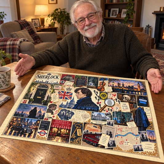 Sherlock: The Game Is On! – 500/1000 Piece Jigsaw Puzzle