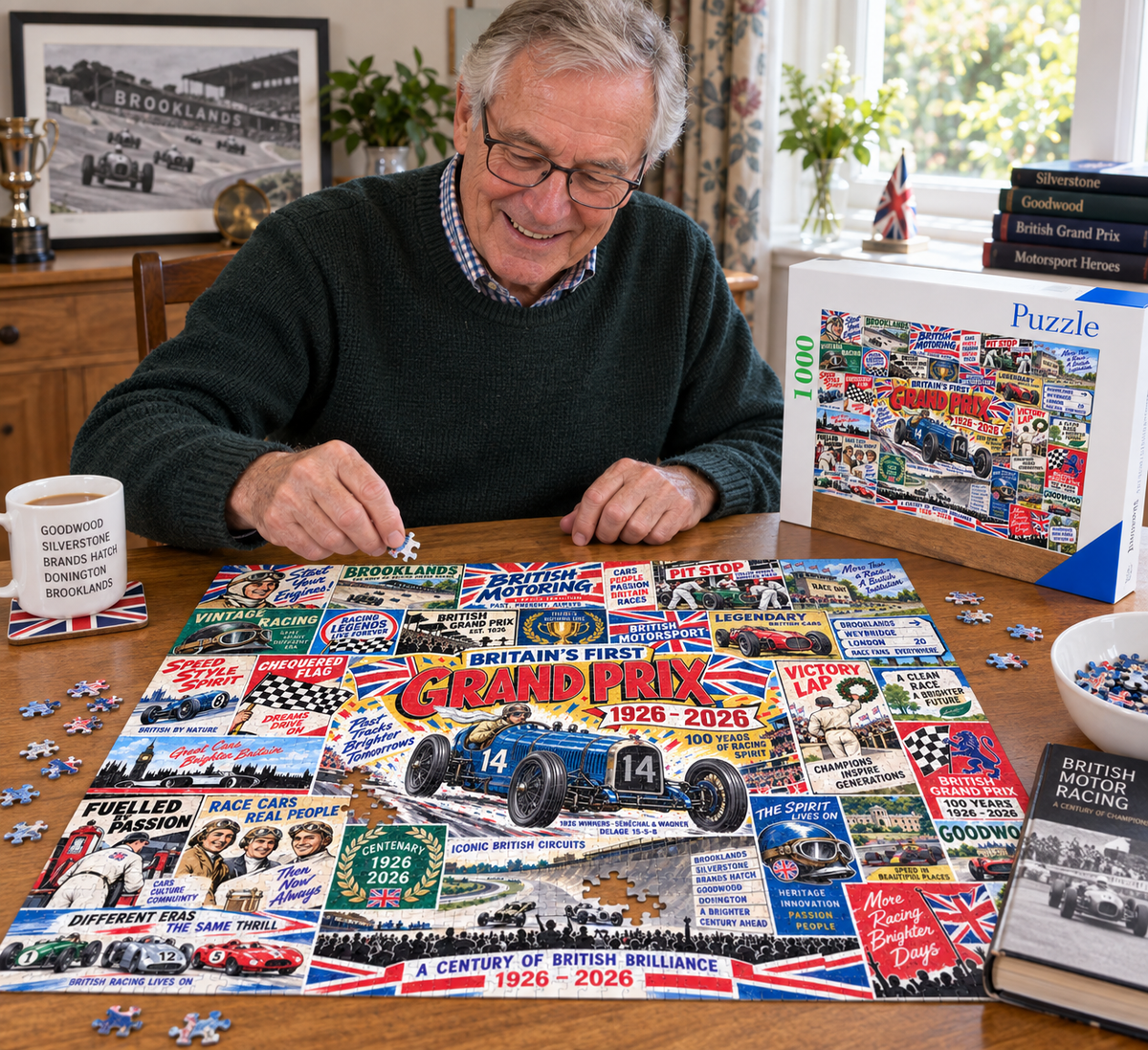 British Grand Prix Centenary 1926–2026 Puzzle