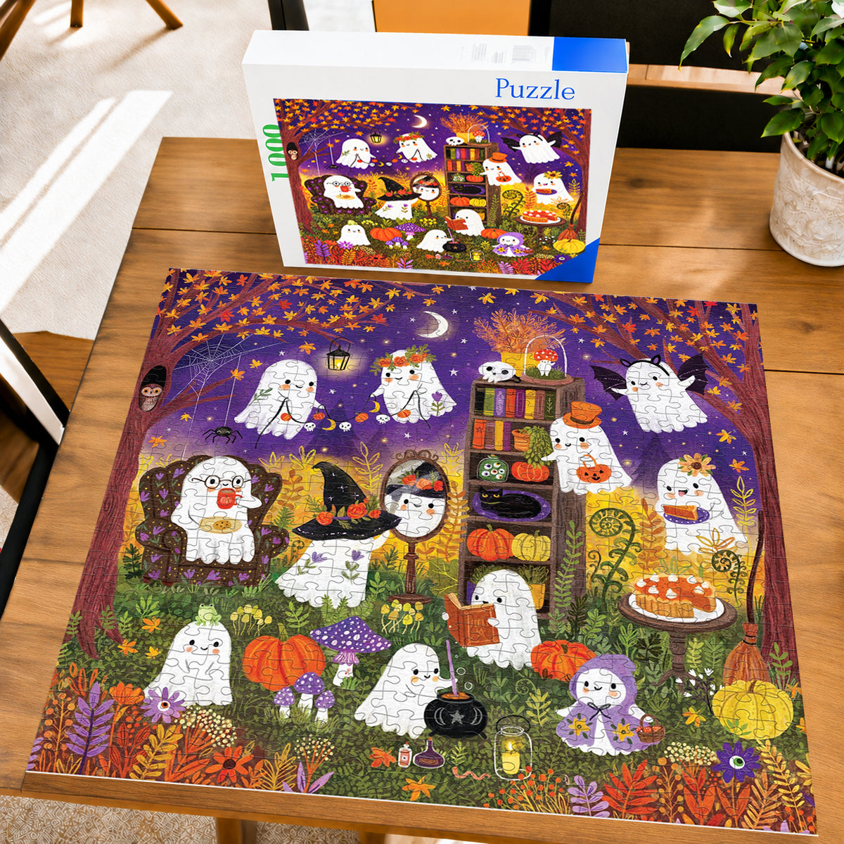 Ghostly Gathering  Jigsaw Puzzles