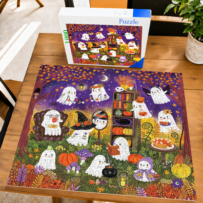 Ghostly Gathering  Jigsaw Puzzles