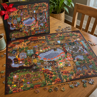 🍄 Stardew Valley Halloween Puzzle - The Puzzle Every Stardew Valley Fan Will Love 🌾