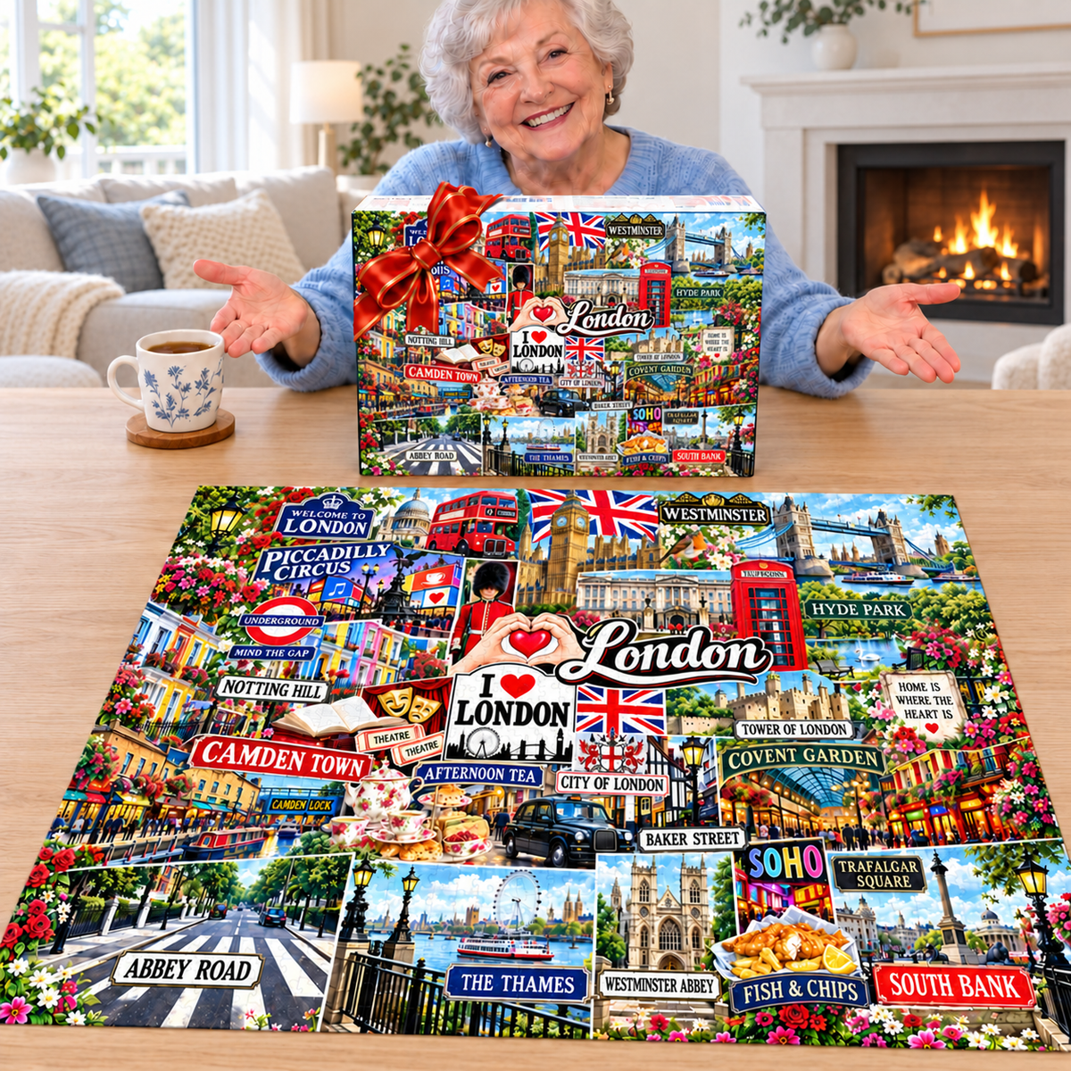 I Love London Jigsaw Puzzle
