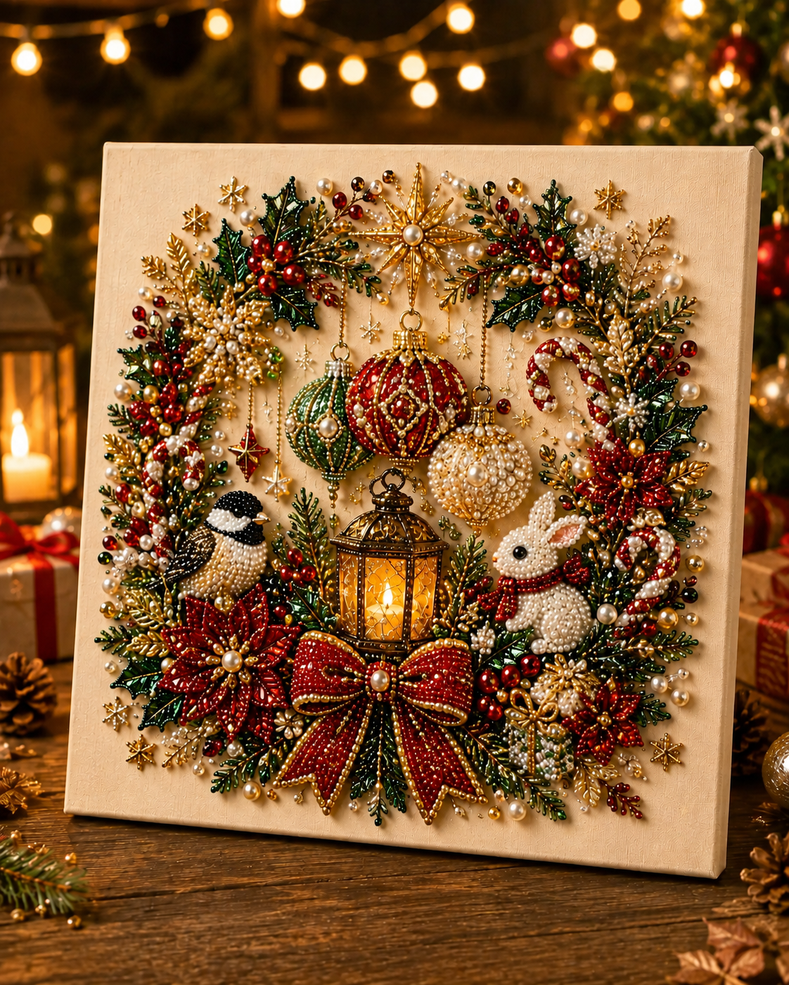 Last day—save 49% instantly! 👻✨ DIY Handmade Christmas Pearl Kit
