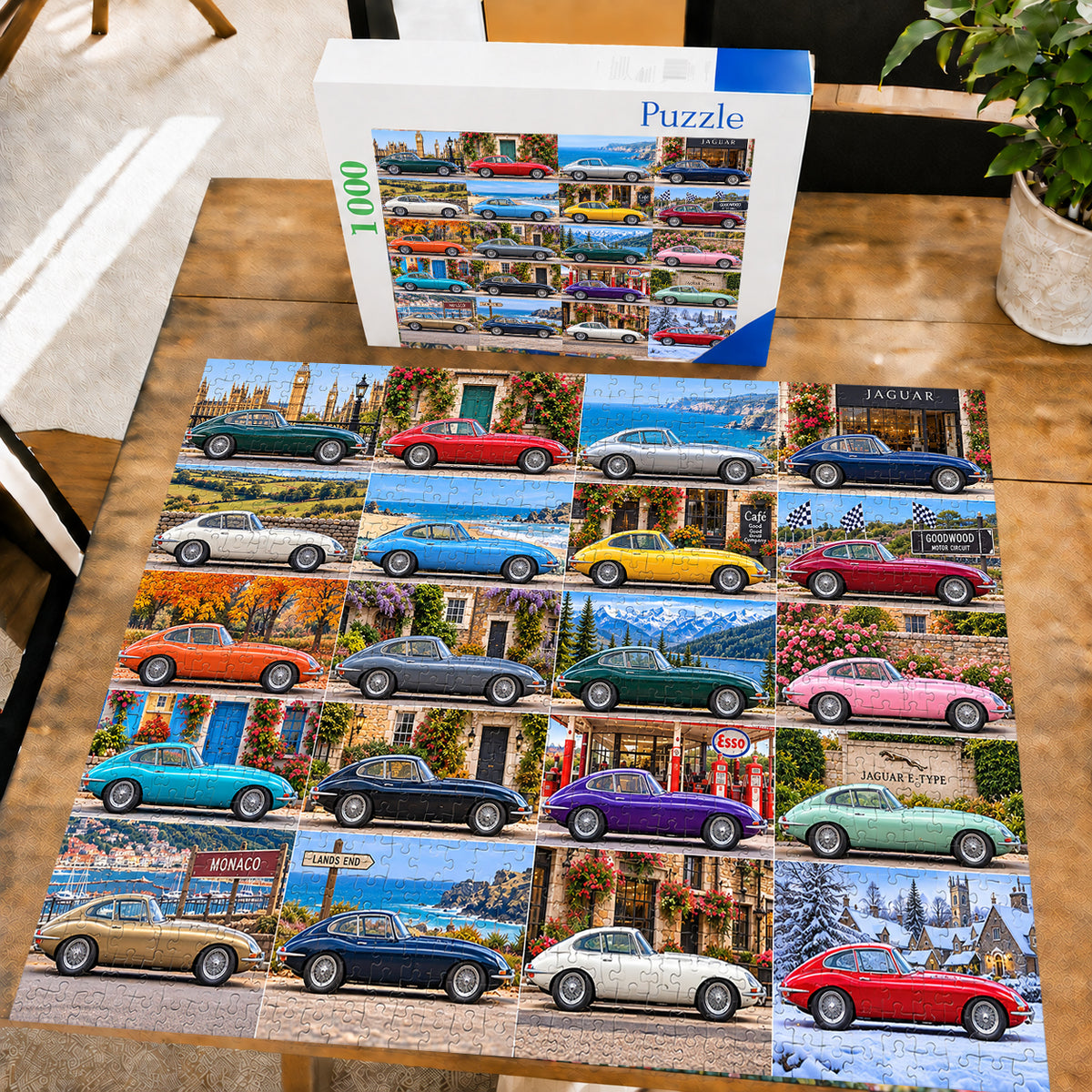 Classic Car Series Collector's Edition 1000-piece Puzzle