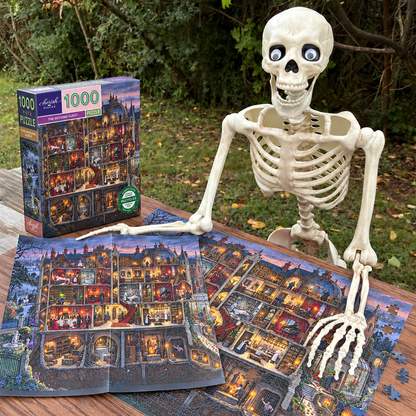 The Missing Guest – 1000-Piece Haunted Manor Jigsaw Puzzle