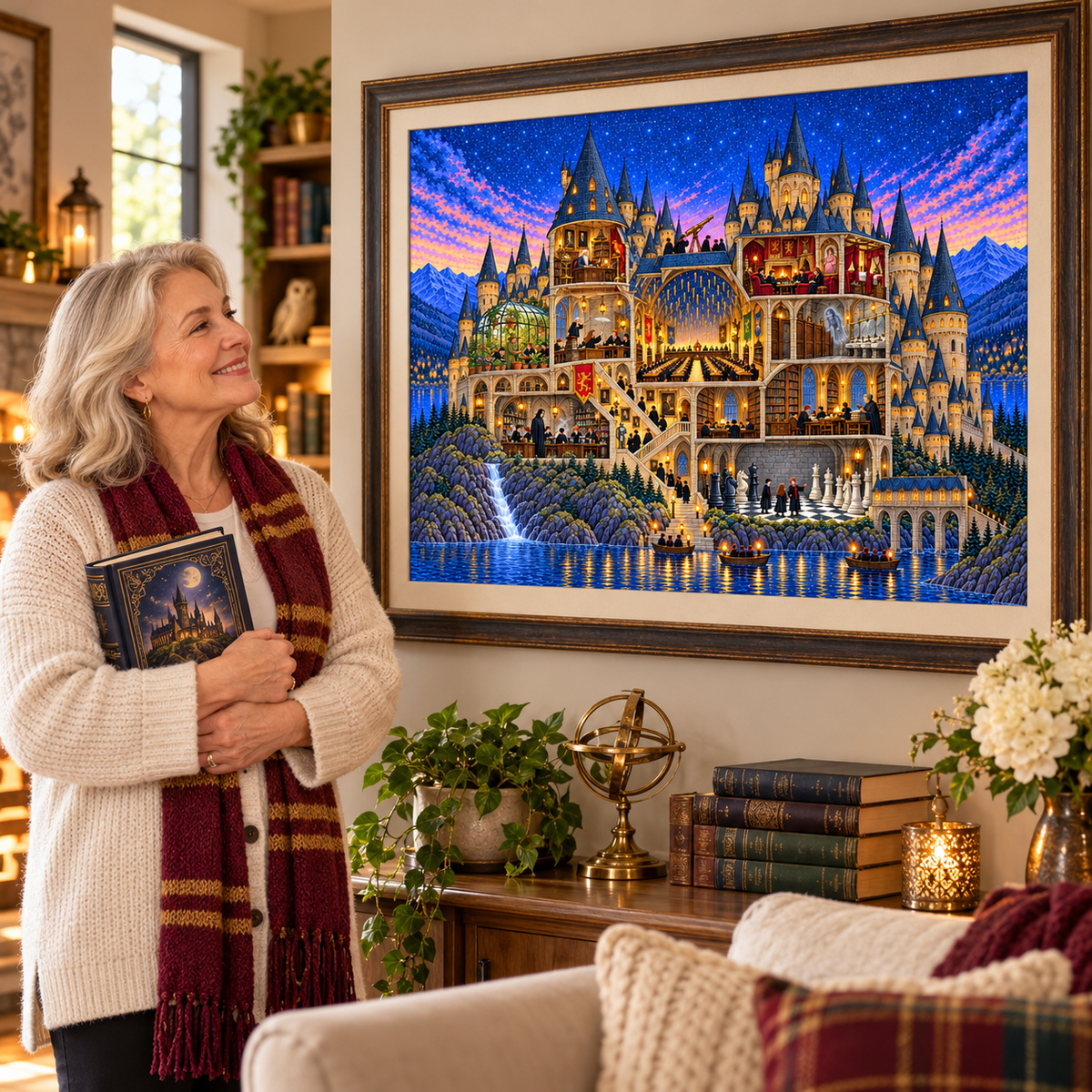 Hogwarts: Magical Moments Within — 1000-Piece Jigsaw Puzzle