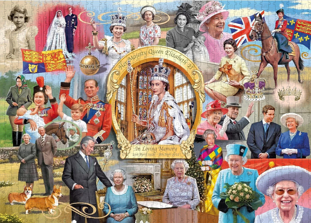 Queen Elizabeth II "Century of Memories" Jigsaw Puzzle