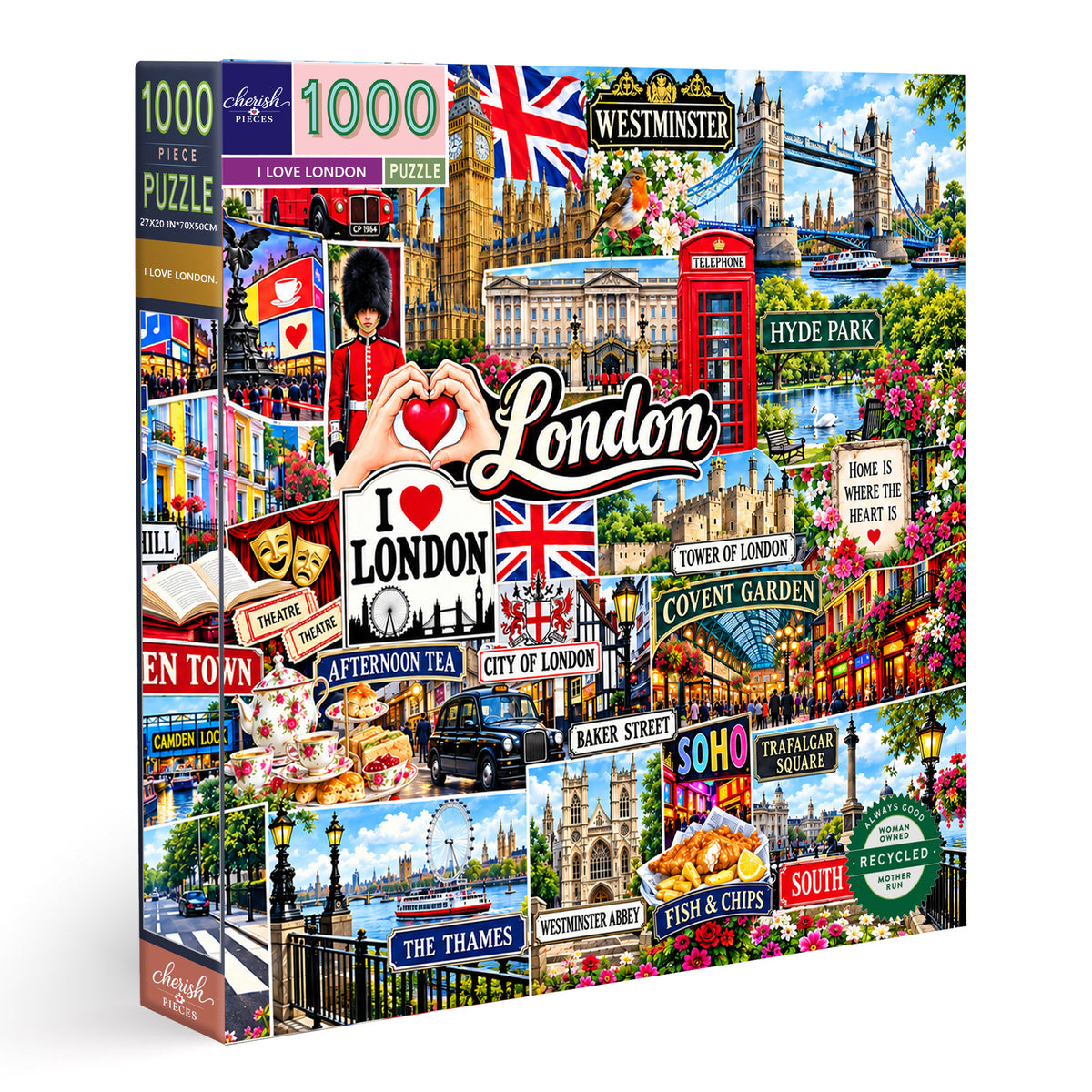 I Love London Jigsaw Puzzle