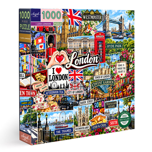 I Love London Jigsaw Puzzle
