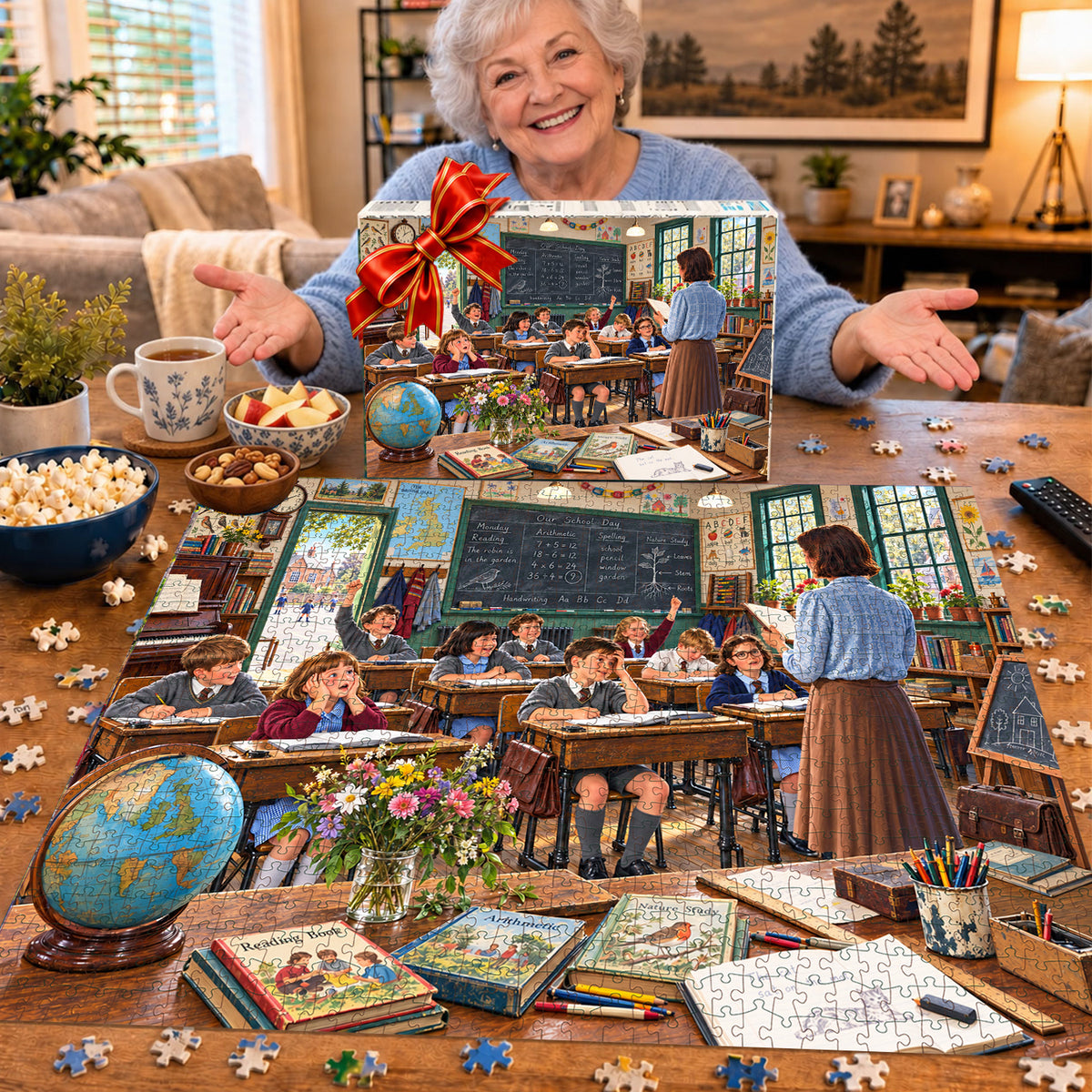 Those Schooldays – 1970s British Classroom Jigsaw Puzzle