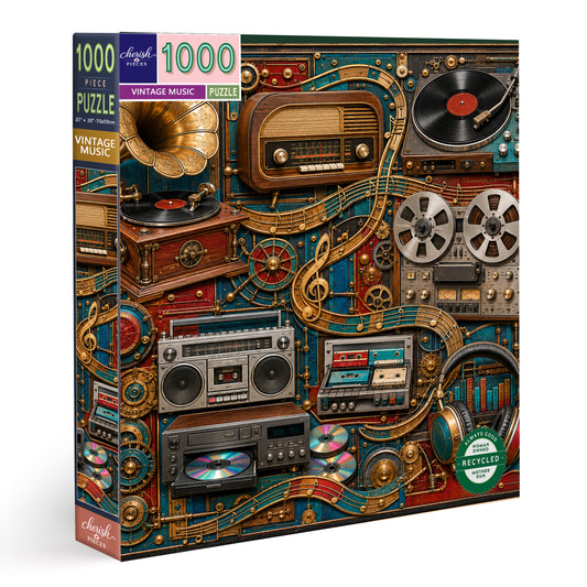 The Soundtrack of Our Lives — Vintage Music Jigsaw Puzzle