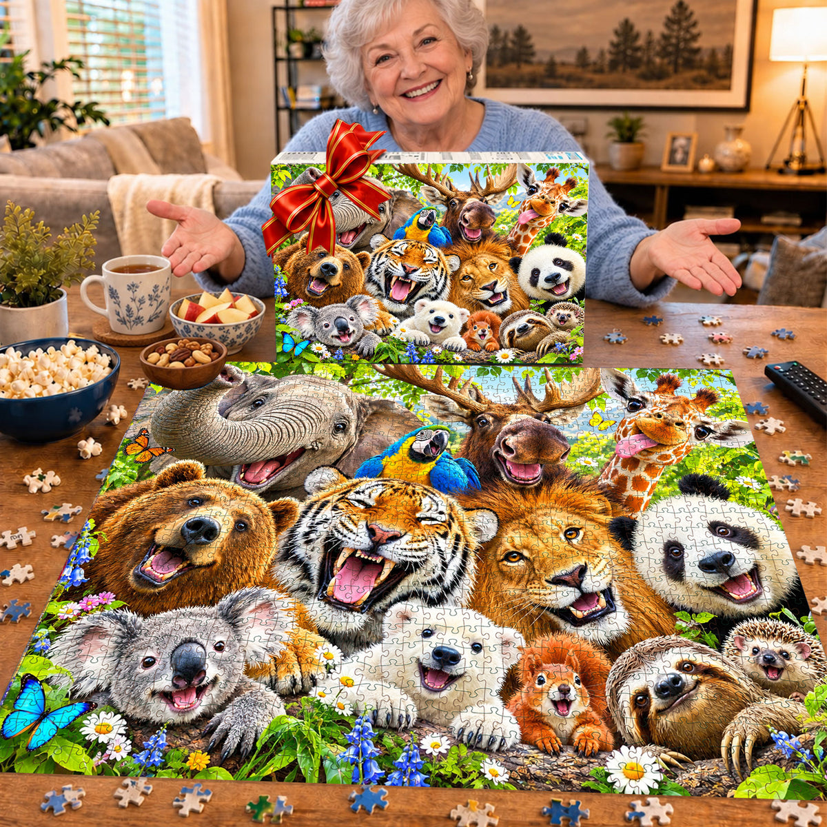 The Wildest Selfie! – Funny Animal Jigsaw Puzzle