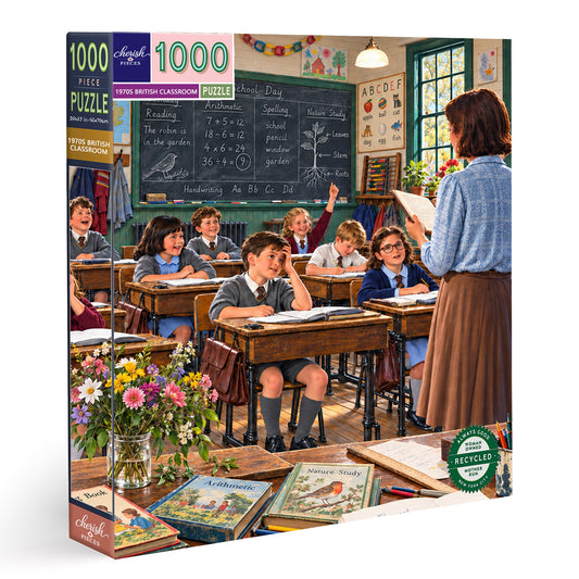 Those Schooldays – 1970s British Classroom Jigsaw Puzzle