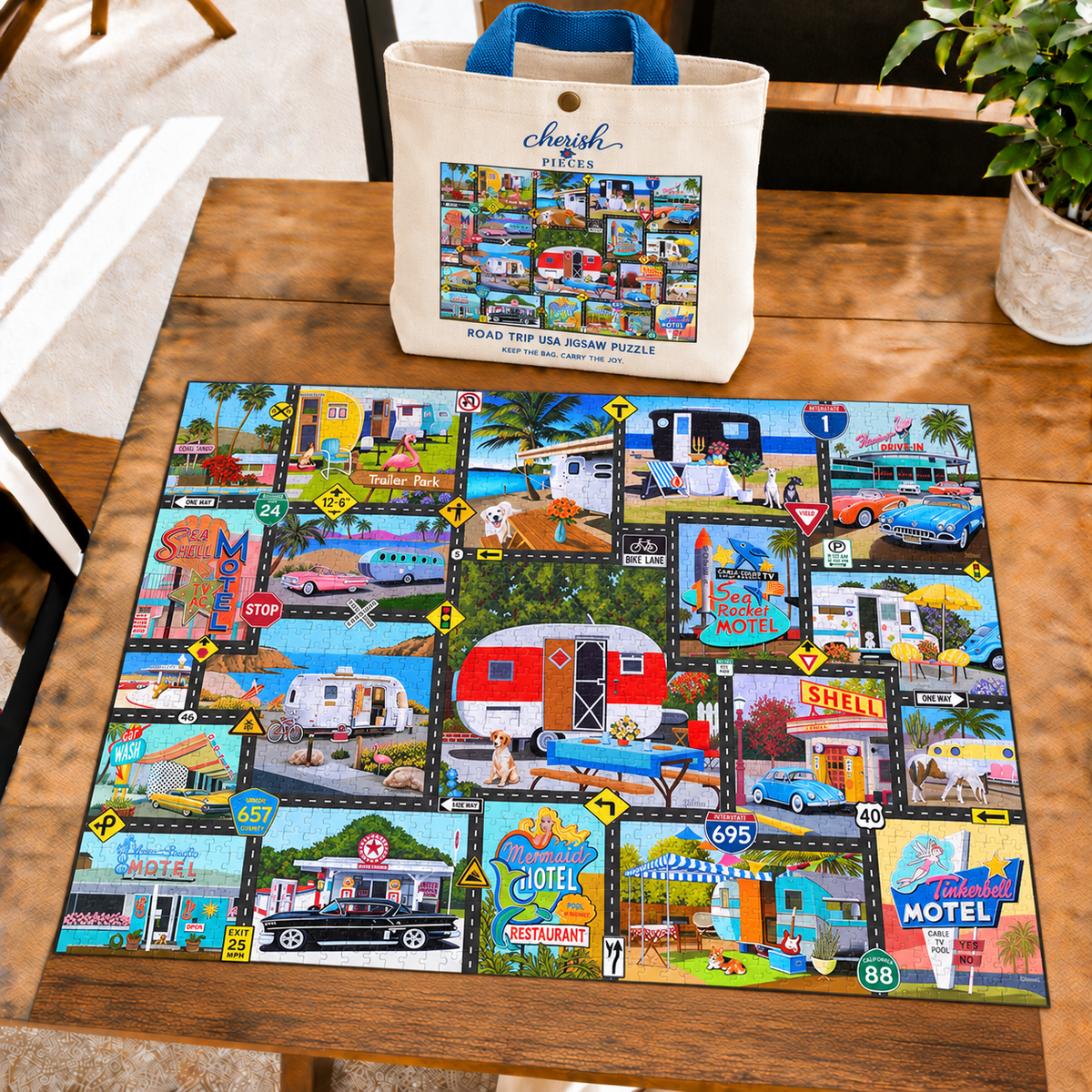 Road Trip USA 1000 Piece Jigsaw Puzzle