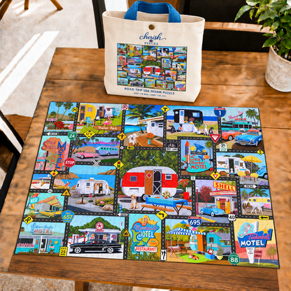 Road Trip USA 1000 Piece Jigsaw Puzzle