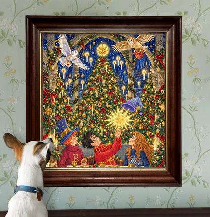 A Magical Christmas at Hogwarts 🎄 – 500/1000 Piece Jigsaw Puzzle
