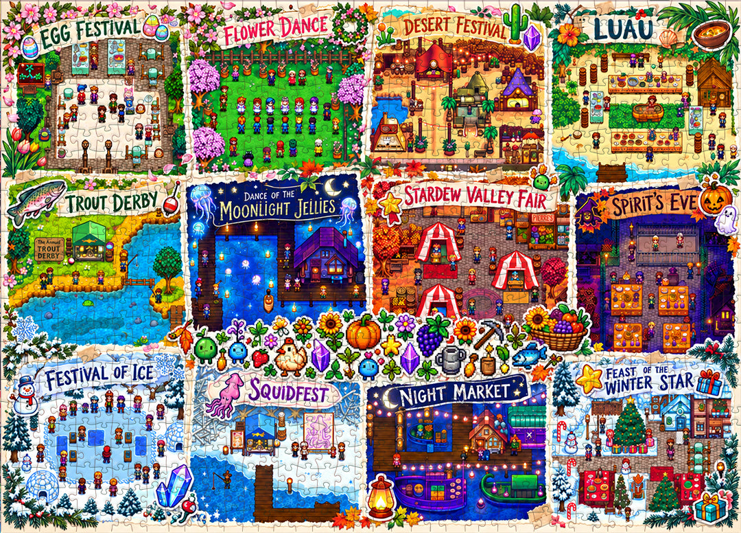 🌸 A Year of Magic in Stardew Valley - Inspired by Stardew Valley