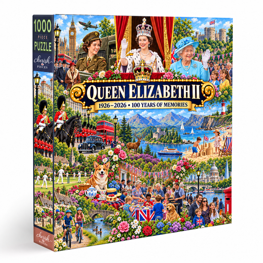 Queen Elizabeth II: 100 Years of Memories Puzzle