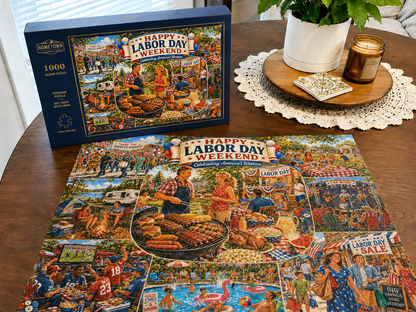 Labor Day Weekend – 500/1000 Piece Jigsaw Puzzle