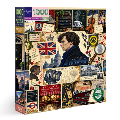 Sherlock: The Game Is On! – 500/1000 Piece Jigsaw Puzzle