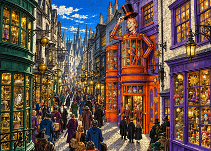 Classic Movie Scene Jigsaw Puzzle – 500/1000 Piece