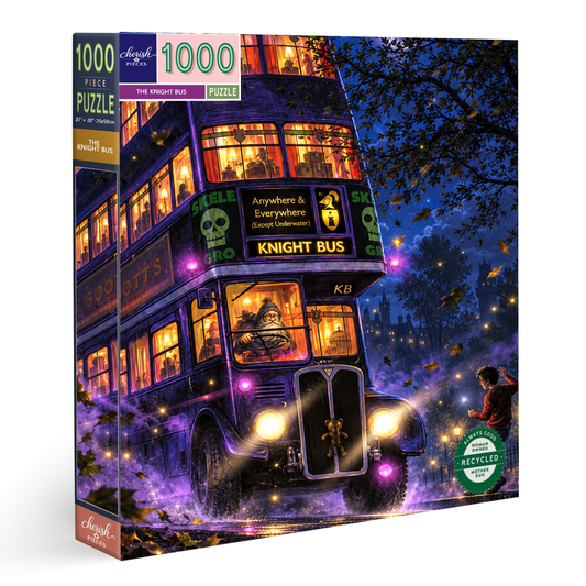 The Knight Bus: A Magical Midnight Ride – 500/1000 Piece Jigsaw Puzzle