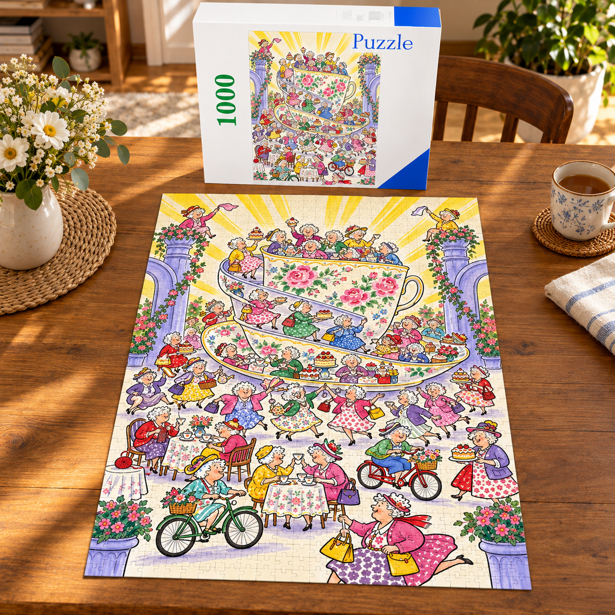 The Fabulous Grannies Club– 1000 Piece Jigsaw Puzzle