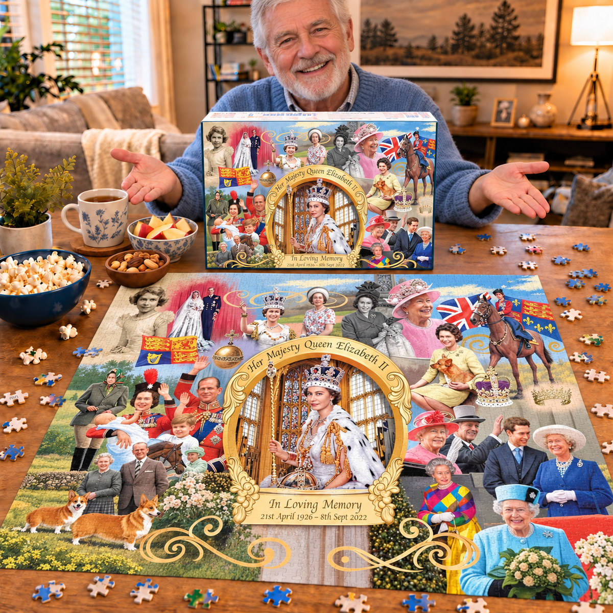 Queen Elizabeth II "Century of Memories" Jigsaw Puzzle