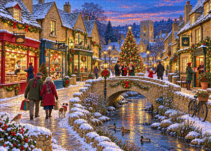 A Cotswold Christmas – 1000-Piece Jigsaw Puzzle