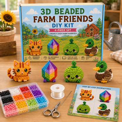 3D Stardew Valley Inspired Beading DIY Kit - A Gift for Stardew Valley Fans