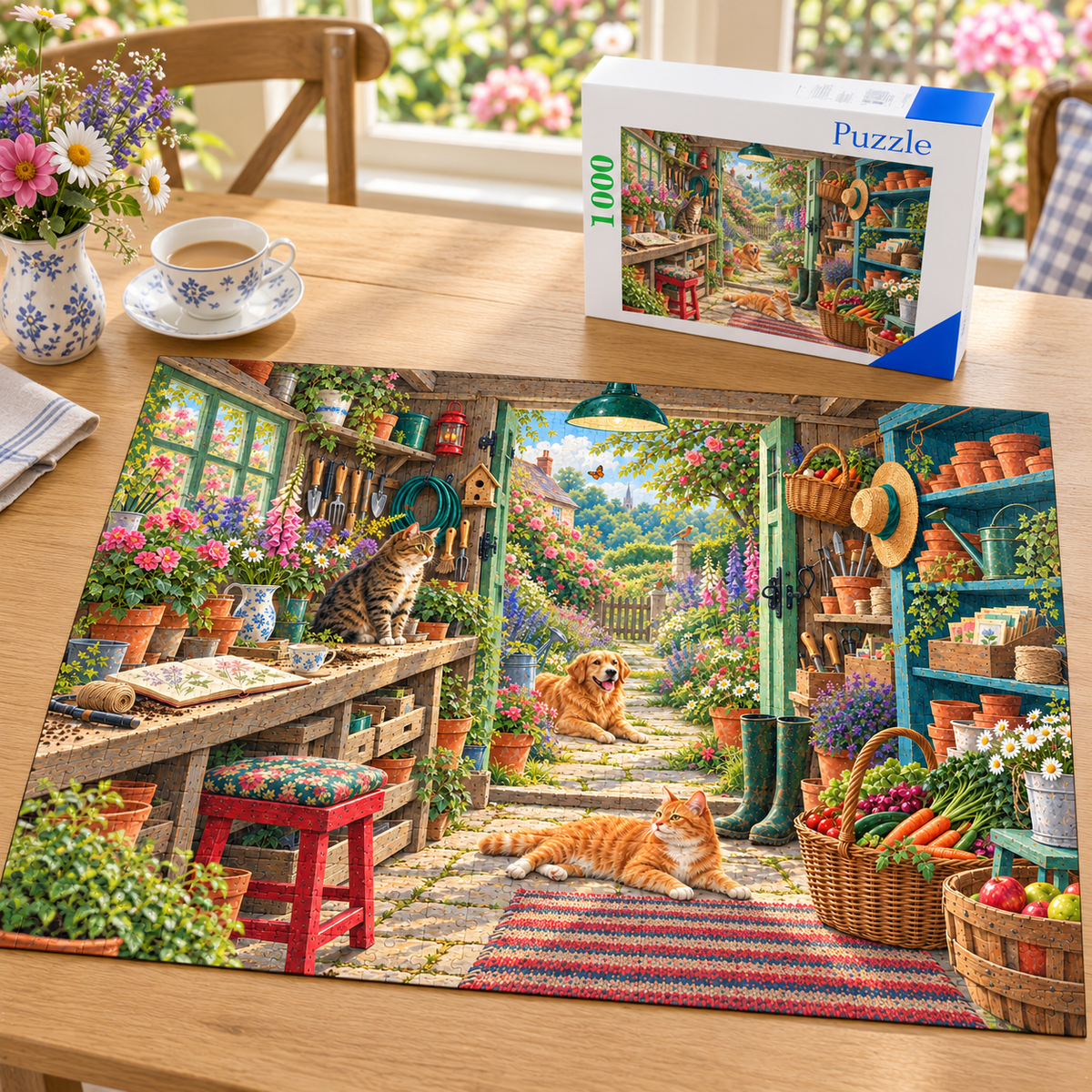 Gardening Supplies- 1000 Piece JIgsaw Puzzle