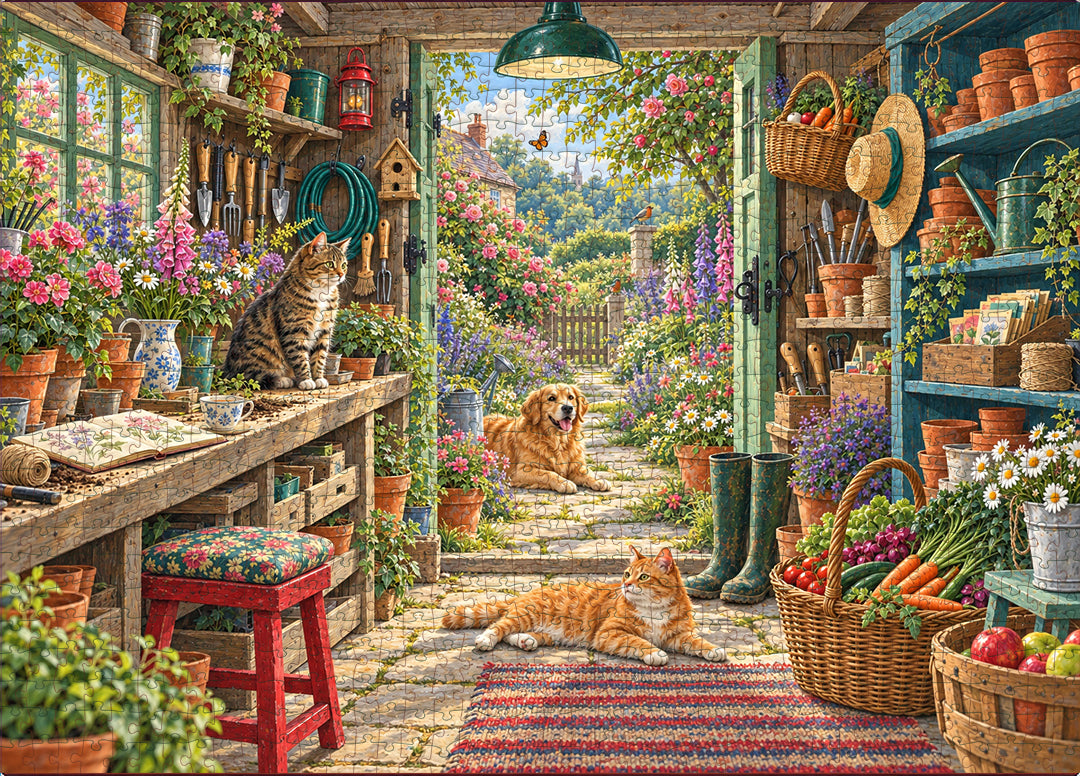 Gardening Supplies- 1000 Piece JIgsaw Puzzle