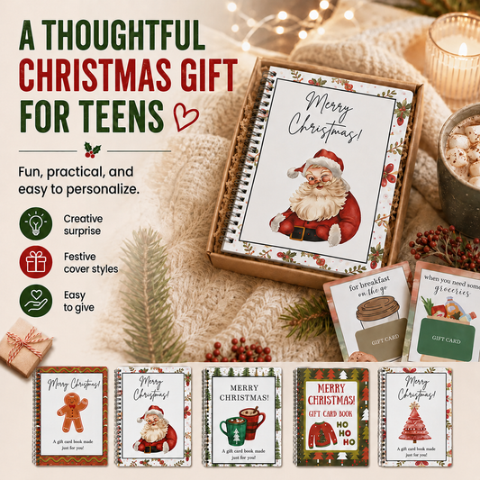🔥 LIMITED-TIME 50% OFF — Christmas Gift Card Book