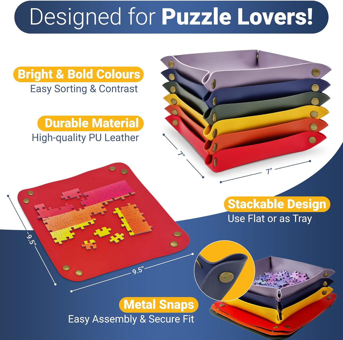 Puzzle Sorting Trays