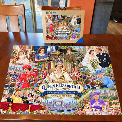 Britain Through the Years:  1926-2026 – A Century of Memories: 1000 Pieces of a Puzzle❤️