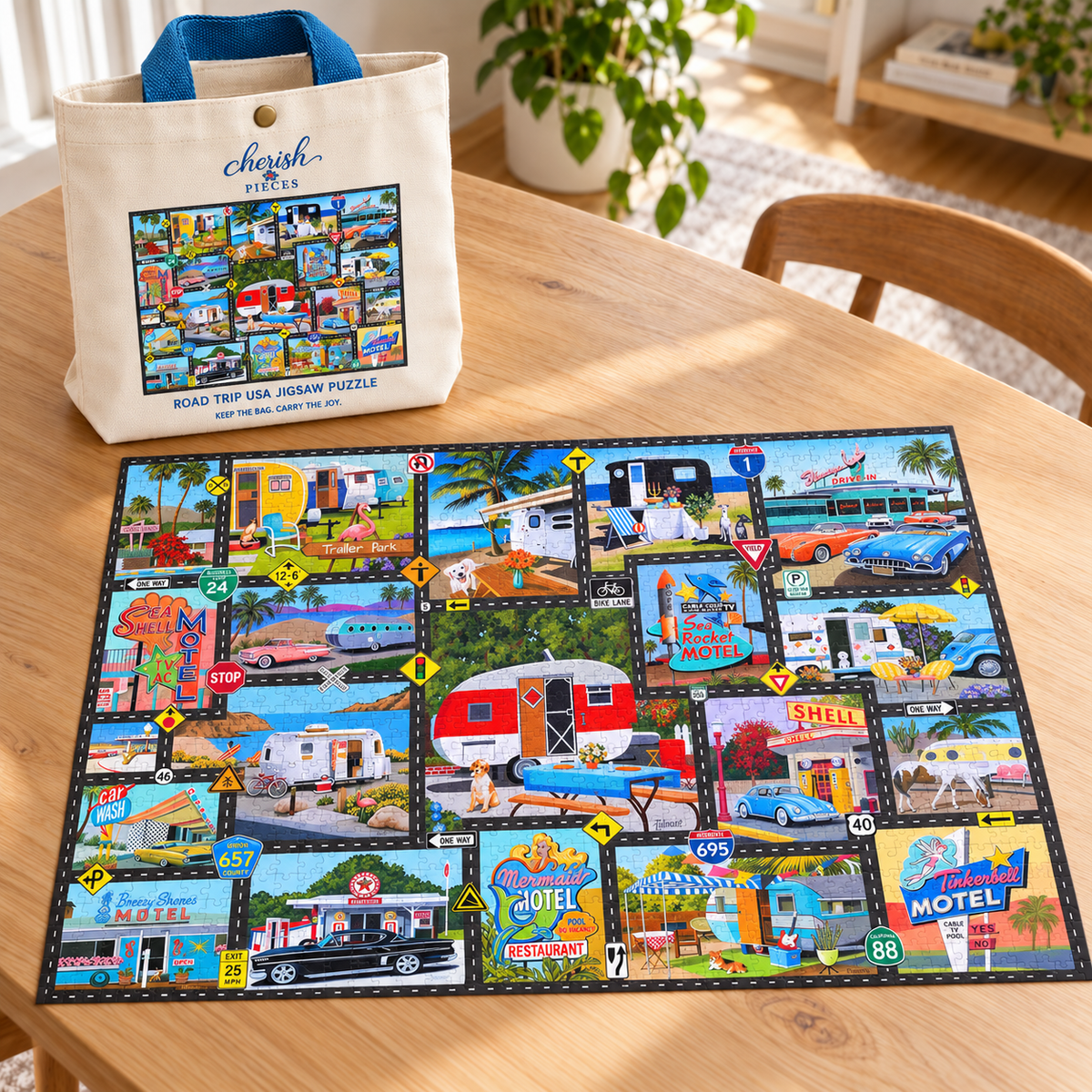 Road Trip USA 1000 Piece Jigsaw Puzzle
