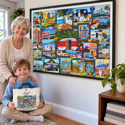 Road Trip USA 1000 Piece Jigsaw Puzzle