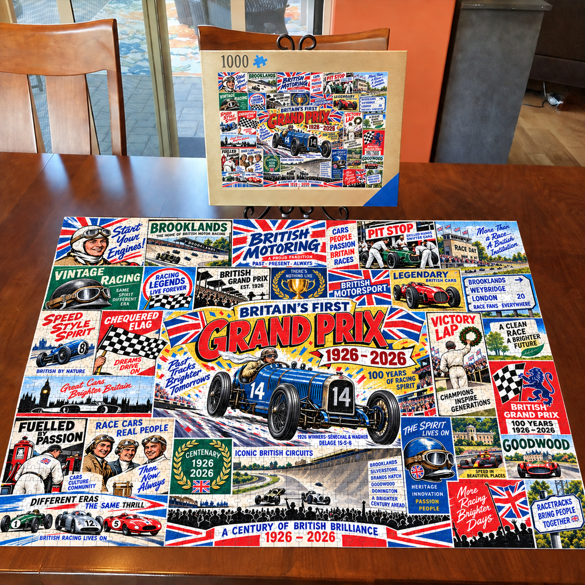 British Grand Prix Centenary 1926–2026 Puzzle