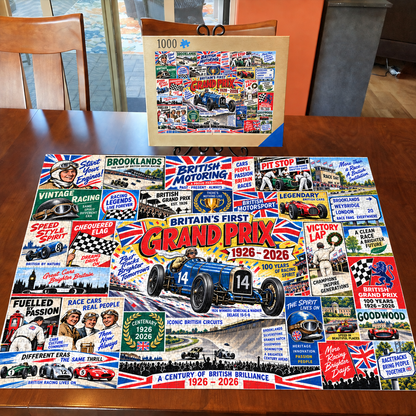 British Grand Prix Centenary 1926–2026 Puzzle