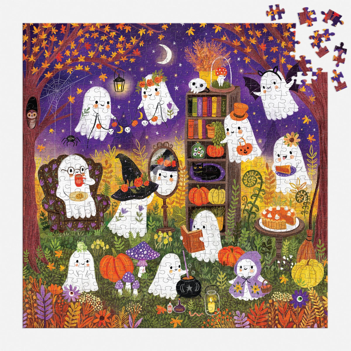 Ghostly Gathering  Jigsaw Puzzles