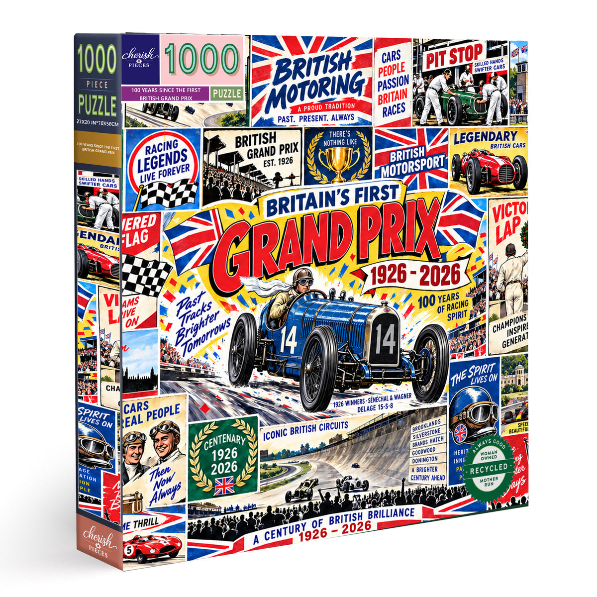 British Grand Prix Centenary 1926–2026 Puzzle