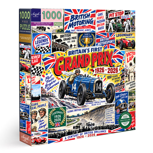 British Grand Prix Centenary 1926–2026 Puzzle