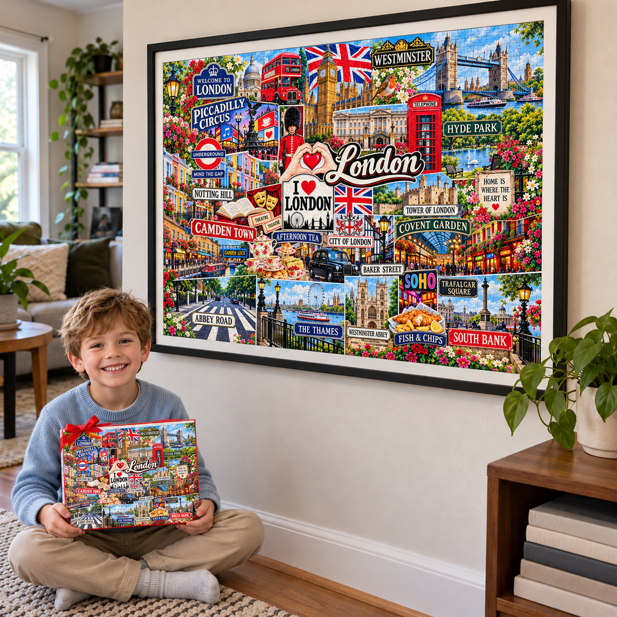 I Love London Jigsaw Puzzle