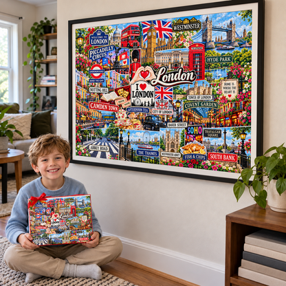 I Love London Jigsaw Puzzle