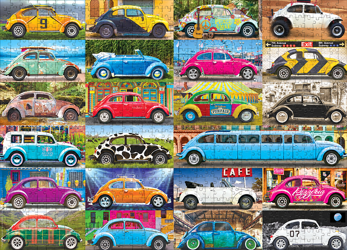 Classic Car Series Collector's Edition 1000-piece Puzzle