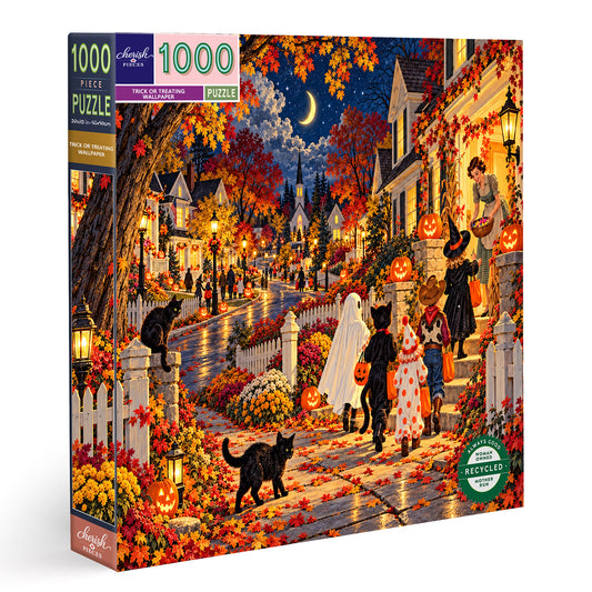 Trick-or-Treat Lane – A Cosy Halloween Jigsaw Puzzle