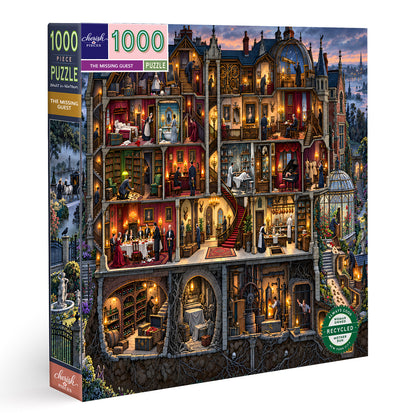 The Missing Guest – 1000-Piece Haunted Manor Jigsaw Puzzle